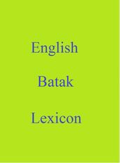 English Batak Lexicon
