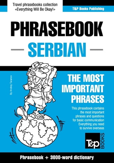 English-Serbian phrasebook and 3000-word topical vocabulary - Andrey Taranov