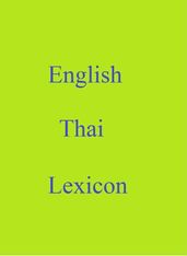 English Thai Lexicon