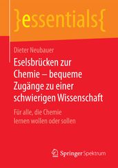 Eselsbrücken zur Chemie bequeme Zugänge zu einer schwierigen Wissenschaft