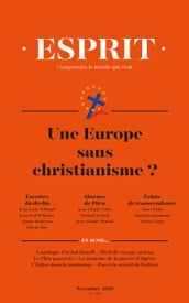 Esprit novembre 2018 Une Europe sans christianisme ?