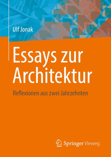 Essays zur Architektur - Ulf Jonak