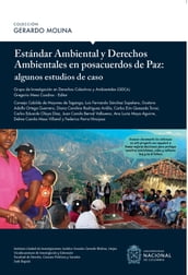 Estándar ambiental y derechos ambientales en posacuerdos de paz : algunos estudios de caso