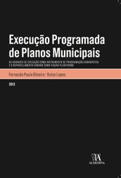 Execução Programada de Planos Municipais