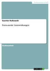 Extra-aurale Lärmwirkungen