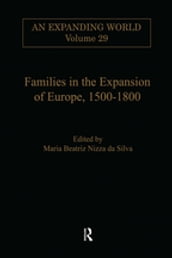 Families in the Expansion of Europe,1500-1800