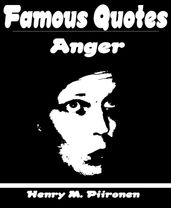 Famous Quotes on Anger