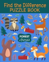 Find The Difference _ Puzzle Book _ Forest Animals