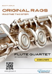 Flute Quartet score & parts: Original Rags