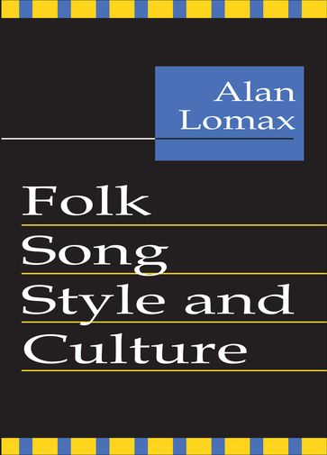 Folk Song Style and Culture