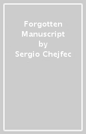 Forgotten Manuscript