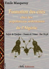 Formation des cités chez les populations sédentaires de l Algérie