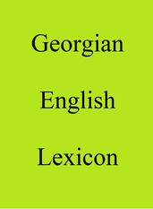 Georgian English Lexicon