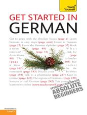 Get Started in Beginner s German: Teach Yourself
