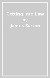 Getting into Law