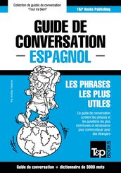 Guide de conversation Français-Espagnol et vocabulaire thématique de 3000 mots