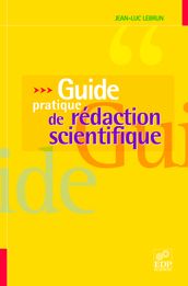 Guide pratique de rédaction scientifique