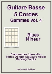 Guitare Basse 5 Cordes Gammes Vol. 4