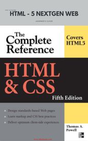 HTML5 - Learner s Guide