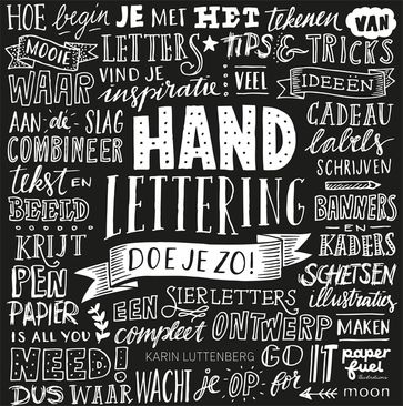 Handlettering doe je zo! - Karin Luttenberg