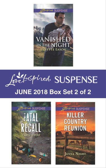 Harlequin Love Inspired Suspense June 2018 - Box Set 2 of 2 - Carol J. Post - Jenna Night - Lynette Eason