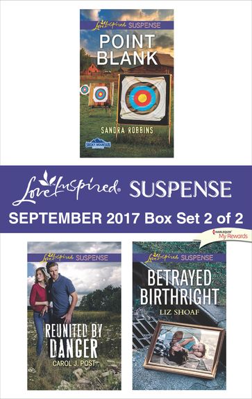 Harlequin Love Inspired Suspense September 2017 - Box Set 2 of 2 - Carol J. Post - Liz Shoaf - Sandra Robbins