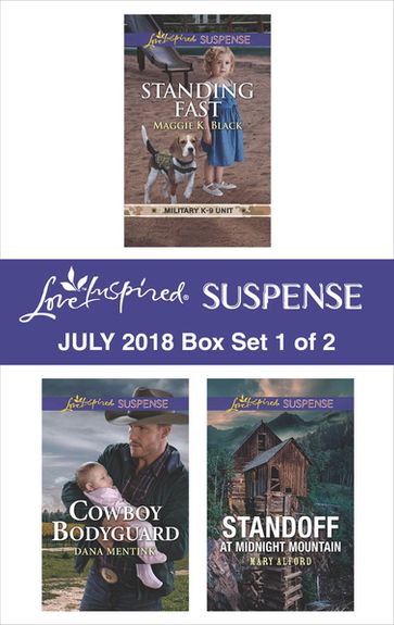 Harlequin Love Inspired Suspense July 2018 - Box Set 1 of 2 - Dana Mentink - Maggie K. Black - Mary Alford