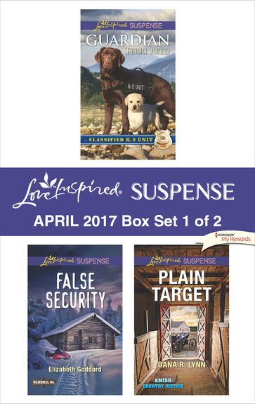 Harlequin Love Inspired Suspense April 2017 - Box Set 1 of 2 - Dana R. Lynn - Elizabeth Goddard - Terri Reed