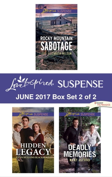 Harlequin Love Inspired Suspense June 2017 - Box Set 2 of 2 - Jill Elizabeth Nelson - Lynn Huggins Blackburn - Mary Alford