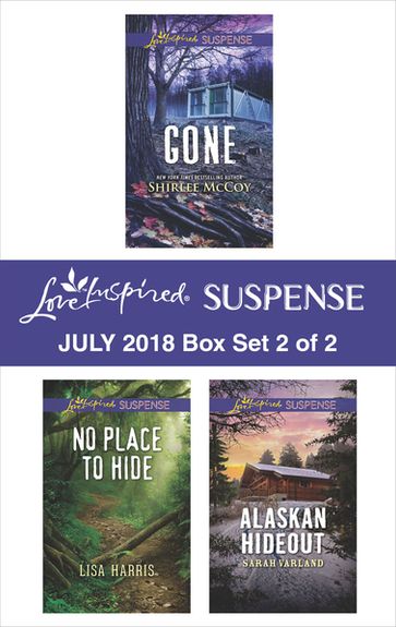 Harlequin Love Inspired Suspense July 2018 - Box Set 2 of 2 - Lisa Harris - Sarah Varland - Shirlee McCoy