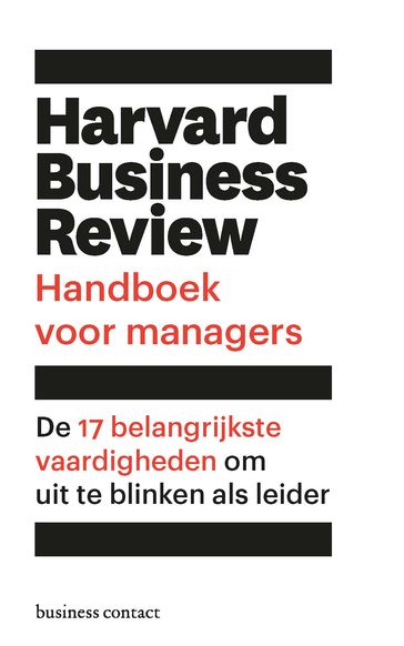 Harvard Business Review handboek voor managers - Harvard Business Review