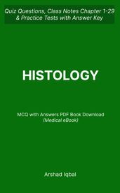 Histology MCQ (PDF) Questions and Answers   Medical Histology MCQs e-Book Download