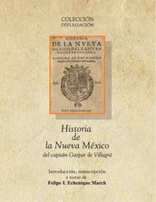 Historia de la Nueva México del capitán Gaspar de Villagrá