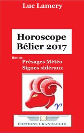Horoscope Bélier 2017