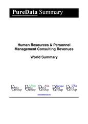 Human Resources & Personnel Management Consulting Revenues World Summary