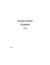 Hungry Student Cookbook ( II )