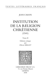 Institution de la religion chrétienne (1541)