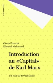 Introduction au «Capital» de Karl Marx