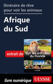 Itinéraire de rêve pour voir les animaux - Afrique du Sud