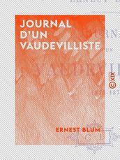 Journal d un vaudevilliste