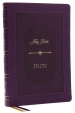 KJV Holy Bible: Giant Print Thinline Bible, Purple Leathersoft, Red Letter, Comfort Print (Thumb Indexed): King James Version (Vintage Series)