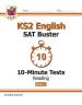 KS2 English SAT Buster 10-Minute Tests: Reading - Book 2 (for the 2024 tests)