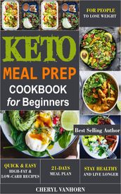 Keto Meal Prep Cookbook for Beginners