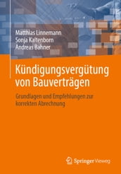 Kündigungsvergütung von Bauverträgen