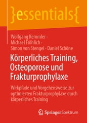 Körperliches Training, Osteoporose und Frakturprophylaxe