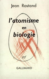 L atomisme en biologie