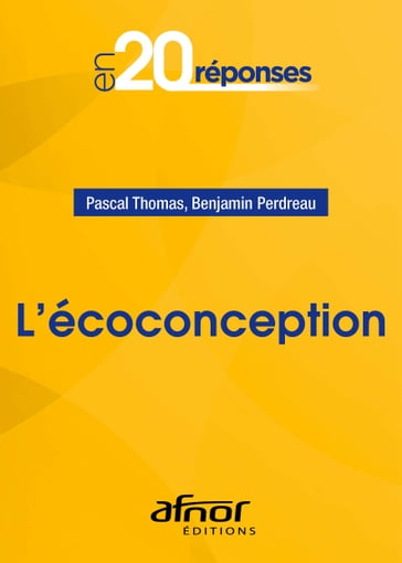 L'écoconception - Benjamin Perdreau - Pascal Thomas