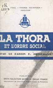 La Thora et l ordre social
