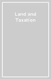 Land and Taxation