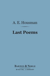 Last Poems (Barnes & Noble Digital Library)